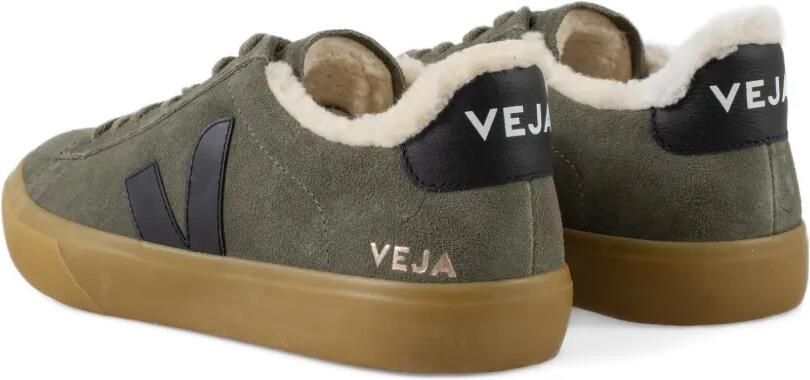 VEJA Campo suède lammy sneakers Groen - Foto 4