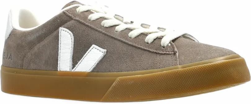 VEJA Campo suède Moonrock zilveren sneakers Bruin - Foto 5