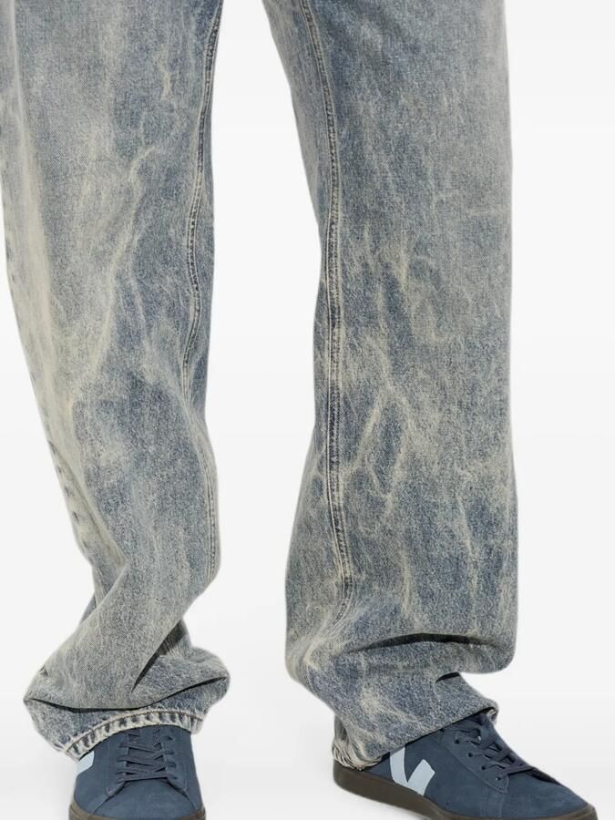VEJA Campo suède nautico stalen sneakers met adelaar Blauw - Foto 2