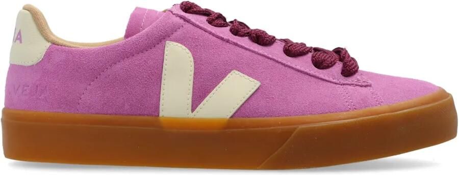 VEJA Campo suède sneakers Roze
