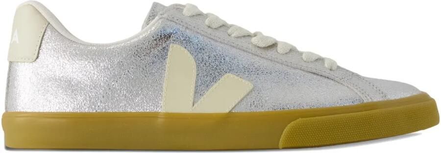 VEJA Esplar sneakers met logo Zilver