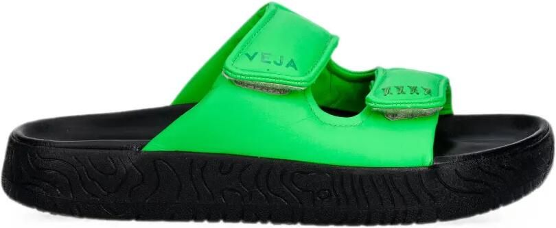 VEJA Etna Bold leren sandalen Groen