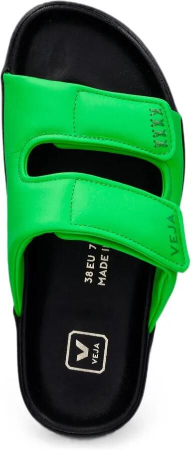 VEJA Etna Bold leren sandalen Groen - Foto 3