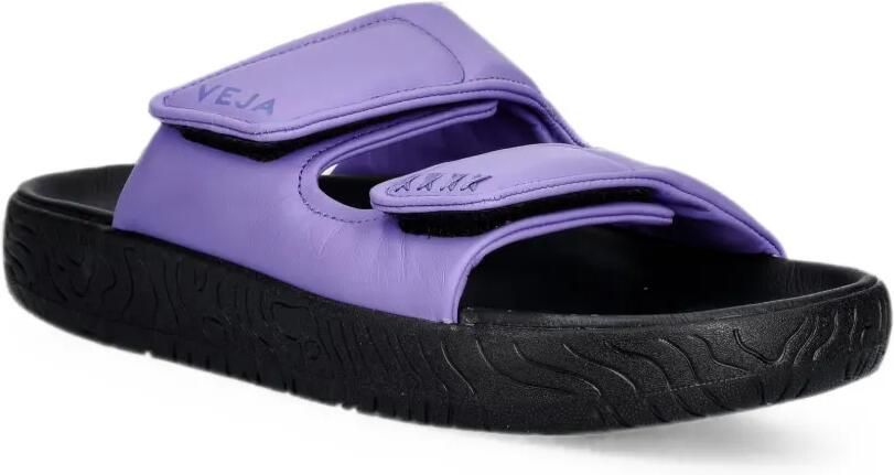 VEJA Etna Bold leren slippers Paars - Foto 2