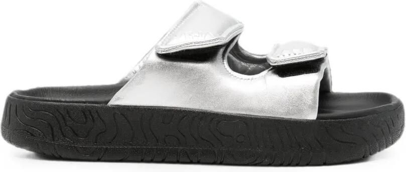 VEJA Etna sandalen met klittenband Zilver