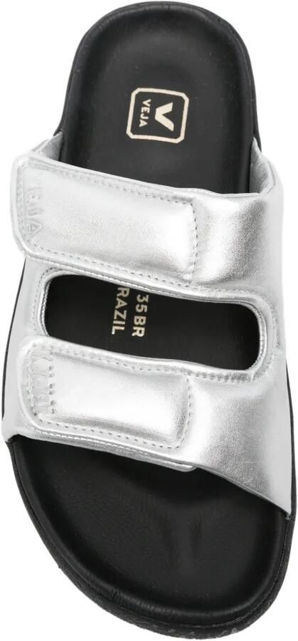 VEJA Etna sandalen met klittenband Zilver - Foto 2