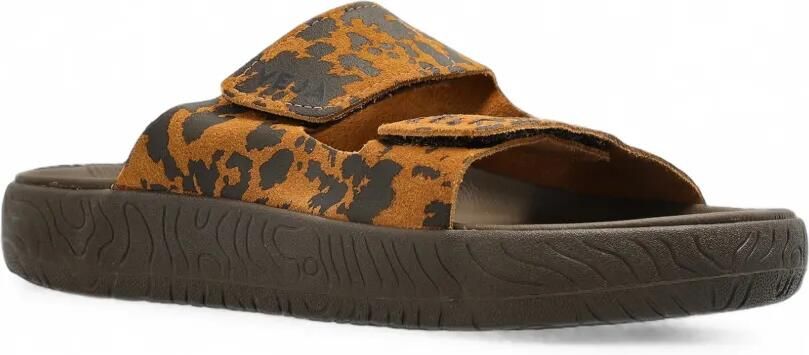VEJA Etna suède sandalen met luipaard-print Bruin - Foto 5