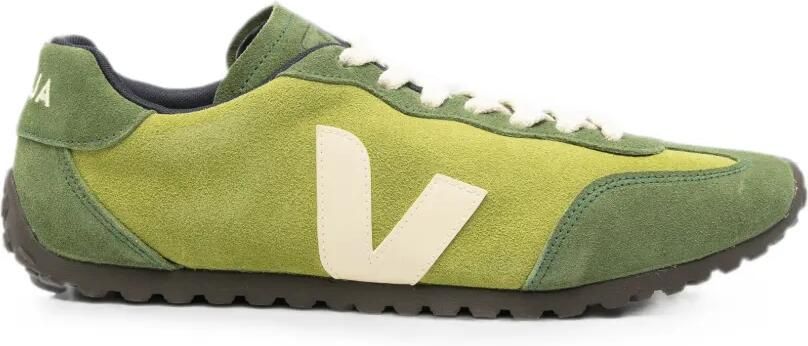 VEJA GT suède sneakers met V-logo Groen
