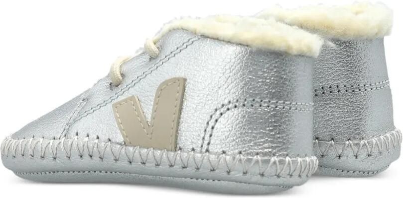 VEJA Kids Fred leren sneakers Zilver - Foto 2