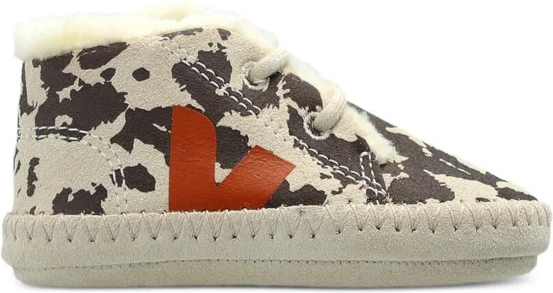VEJA Kids Fured suède sneakers Beige - Foto 3