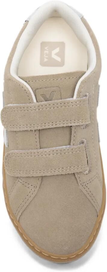 VEJA Kids Kleine Esplar suède sneakers met klittenband Grijs - Foto 3