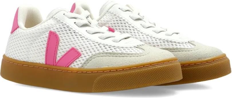 VEJA Kids Mesh sneakers met logo Wit