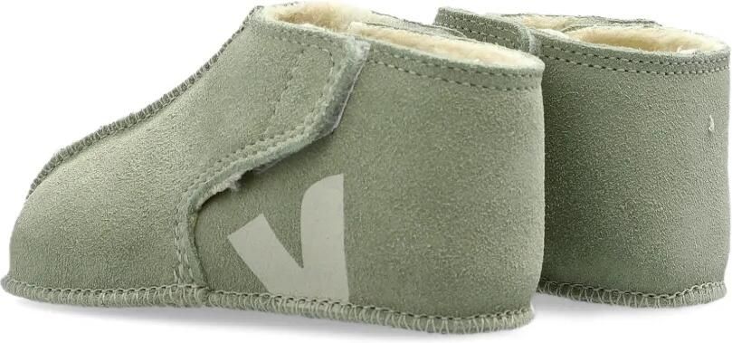 VEJA Kids Orso Winter suède laarzen Groen - Foto 4