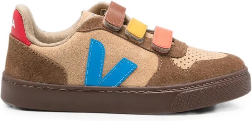 VEJA Kids Sneakers met klittenband Beige