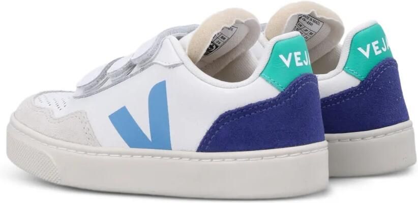 VEJA Kids Sneakers met klittenband Wit - Foto 4