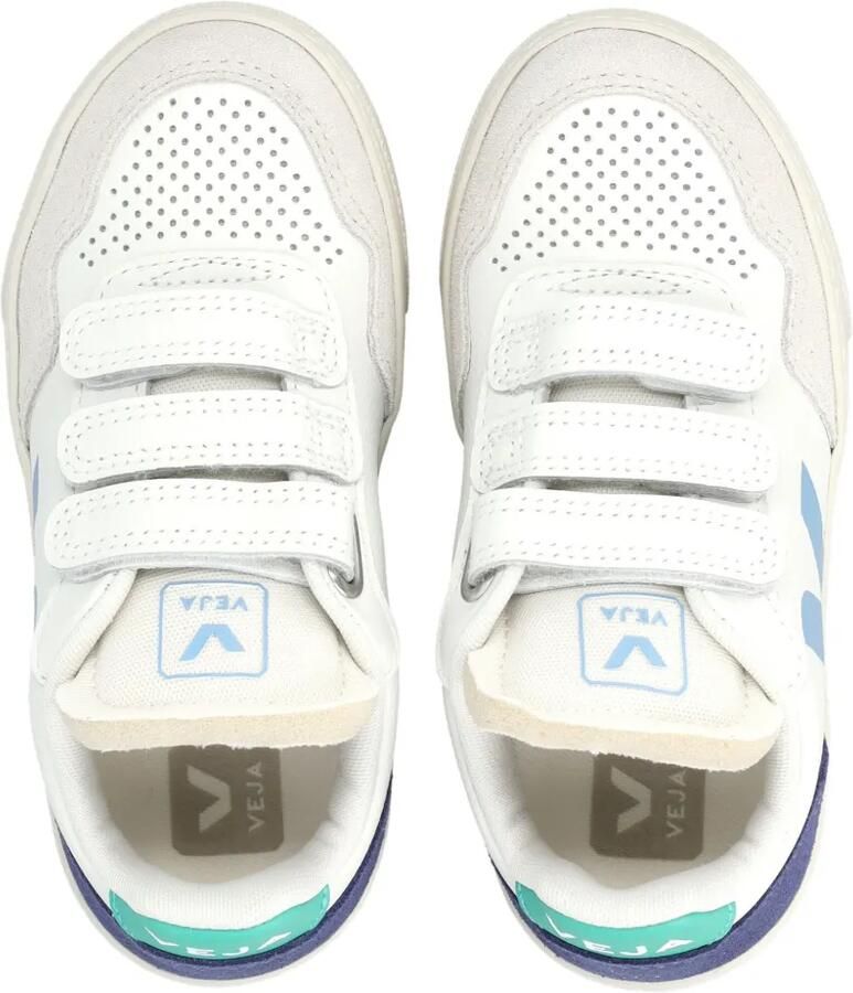 VEJA Kids Sneakers met klittenband Wit - Foto 2