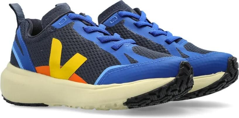 VEJA Kids Sneakers met logopatch Blauw