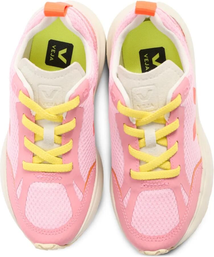 VEJA Kids Sneakers met logopatch Roze - Foto 2
