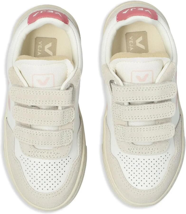 VEJA Kids Sneakers met logopatch Wit