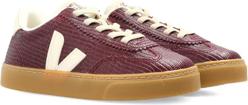 VEJA Kids Sneakers met textuur Rood