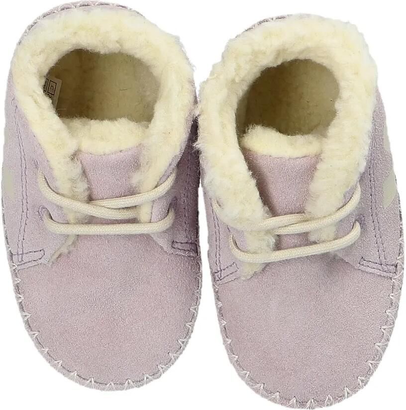 VEJA Kids Suède sneakers met lammy voering Paars - Foto 2