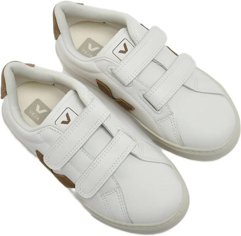 VEJA Kids Sneakers met klittenband Wit