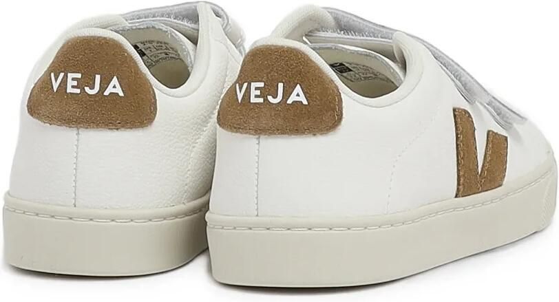 VEJA Kids Sneakers met klittenband Wit - Foto 2