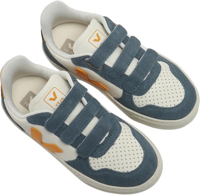 VEJA Kids Sneakers met klittenband Wit - Foto 2