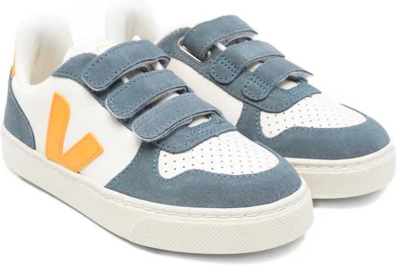 VEJA Kids V-10 sneakers met klittenband Wit
