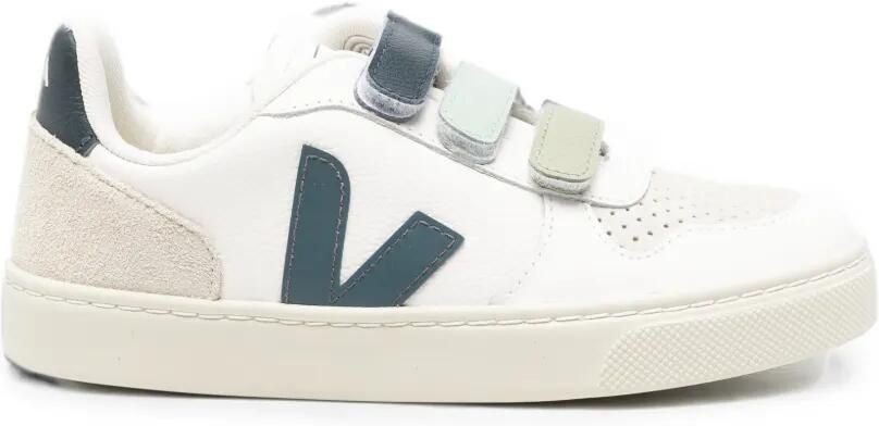 VEJA Kids V-10 sneakers met klittenband Wit