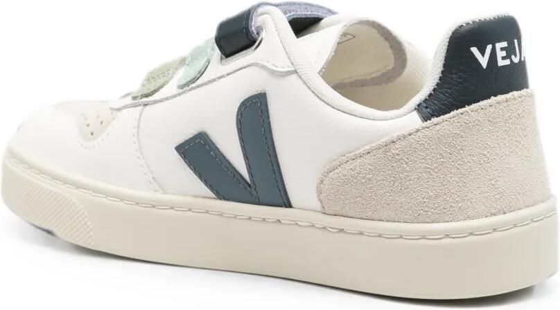VEJA Kids V-10 sneakers met klittenband Wit - Foto 2