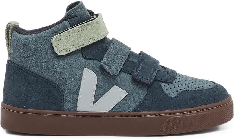VEJA Kids V-10 sneakers met klittenband Blauw