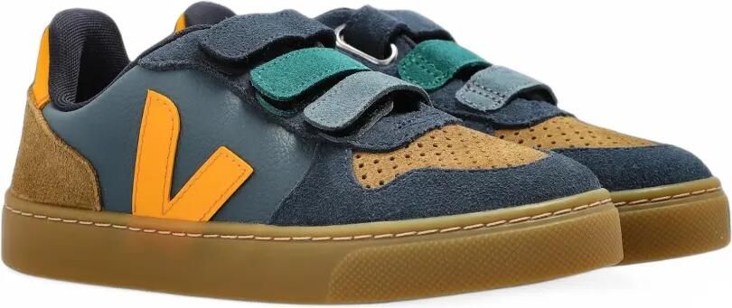 VEJA Kids V-10 sneakers met klittenband Blauw