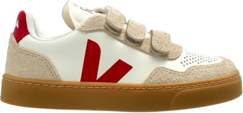 VEJA Kids V-90 leren sneakers Wit - Foto 3
