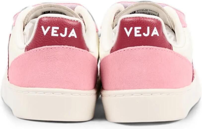 VEJA Kids V-90 leren sneakers Roze - Foto 3