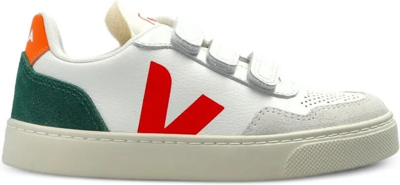 VEJA Kids V-90 leren sneakers Wit - Foto 3