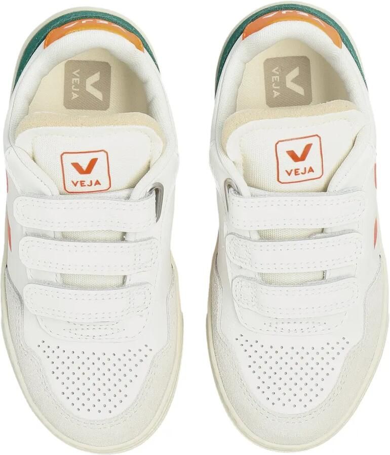 VEJA Kids V-90 leren sneakers Wit - Foto 2