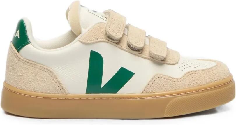 VEJA Kids V-90 sneakers met klittenband Beige - Foto 4