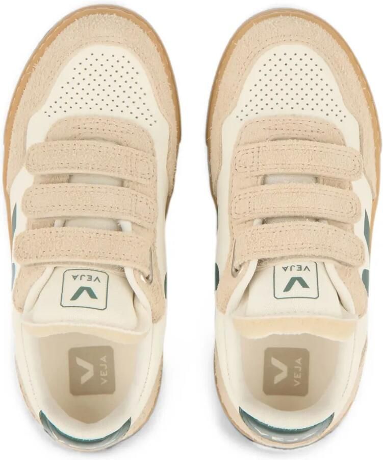 VEJA Kids V-90 sneakers met klittenband Beige - Foto 2