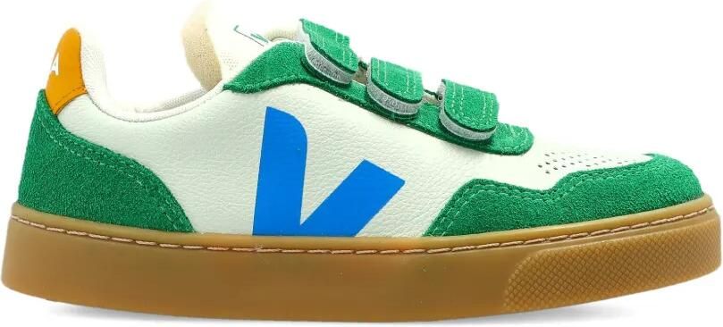 VEJA Kids V-90 sneakers met klittenband Wit - Foto 3