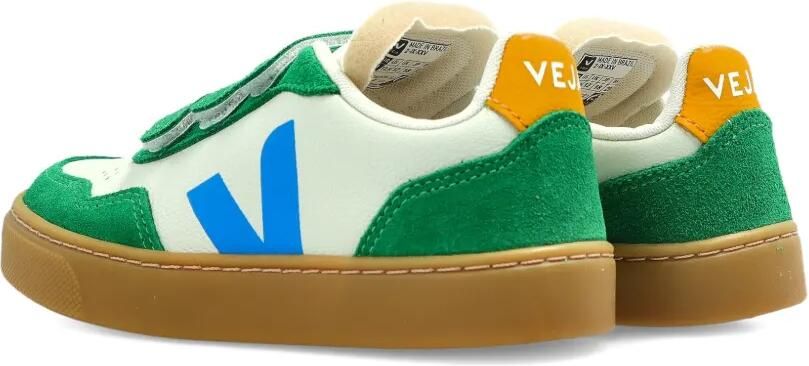 VEJA Kids V-90 sneakers met klittenband Wit - Foto 4