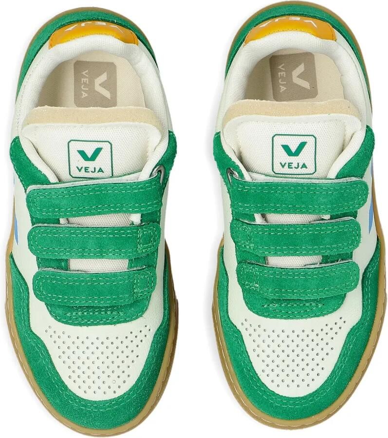 VEJA Kids V-90 sneakers met klittenband Wit - Foto 2