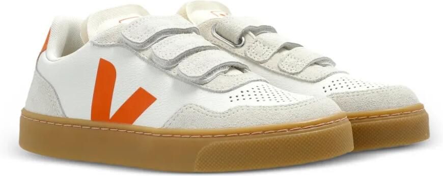 VEJA Kids V-90 sneakers met klittenband Wit