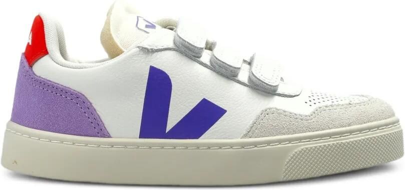 VEJA Kids V-90 sneakers met klittenband Wit - Foto 3