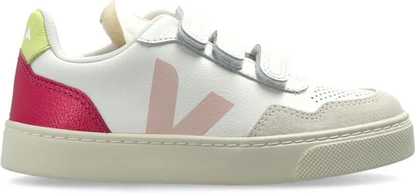 VEJA Kids V-90 sneakers met klittenband Wit - Foto 3