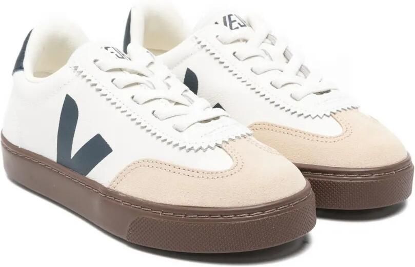 VEJA Kids VLogo sneakers Wit