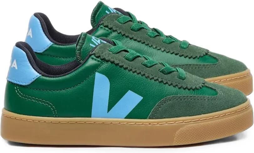 VEJA Kids Volley leren low-top sneakers Groen - Foto 2