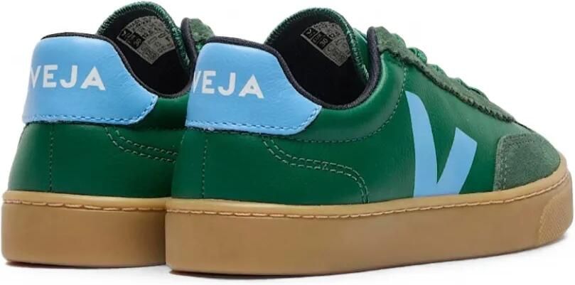 VEJA Kids Volley leren low-top sneakers Groen - Foto 3