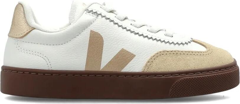 VEJA Kids Volley leren sneakers Wit - Foto 3