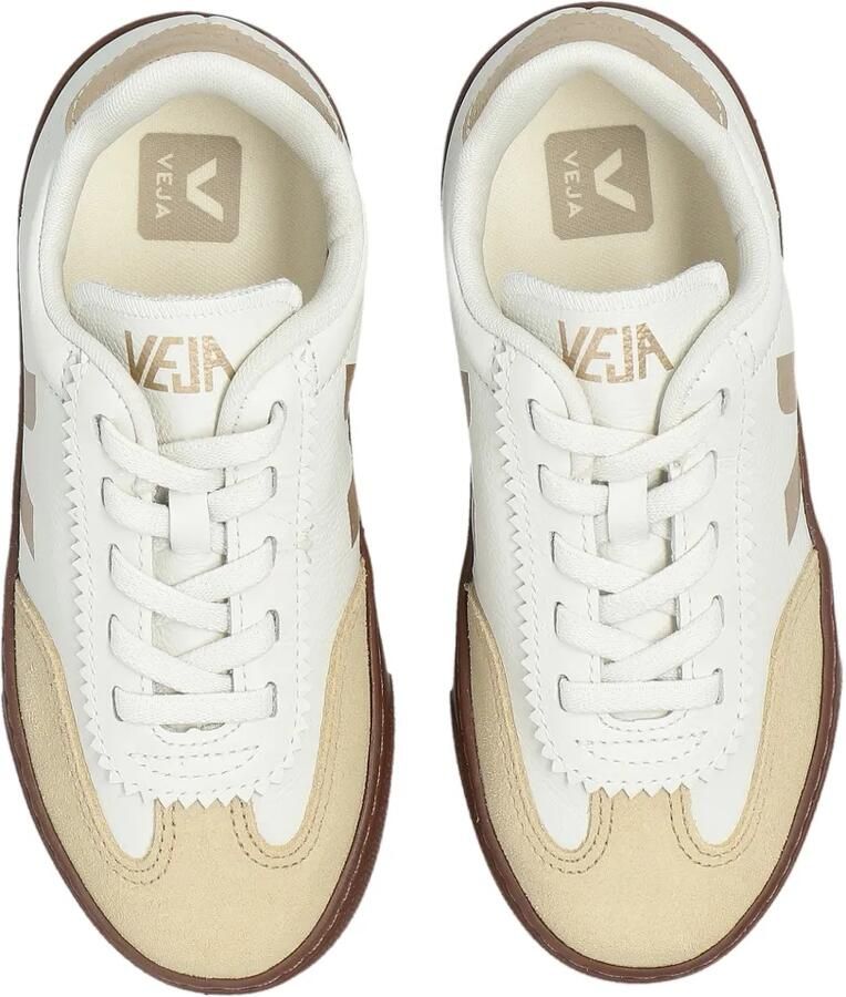 VEJA Kids Volley leren sneakers Wit - Foto 2